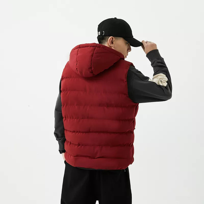 Zaee Hooded Puffer Vest