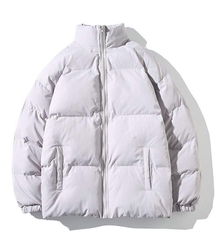 Zaee Puffy Jacket-Zaee collection-2 XL-Grey-Zaee collection