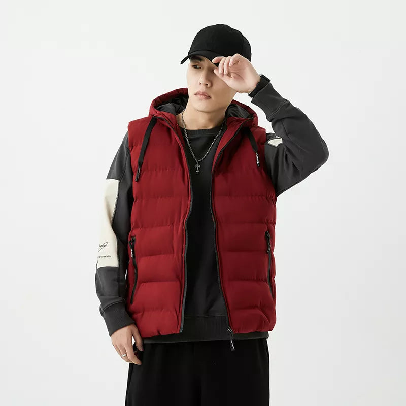 Zaee Hooded Puffer Vest