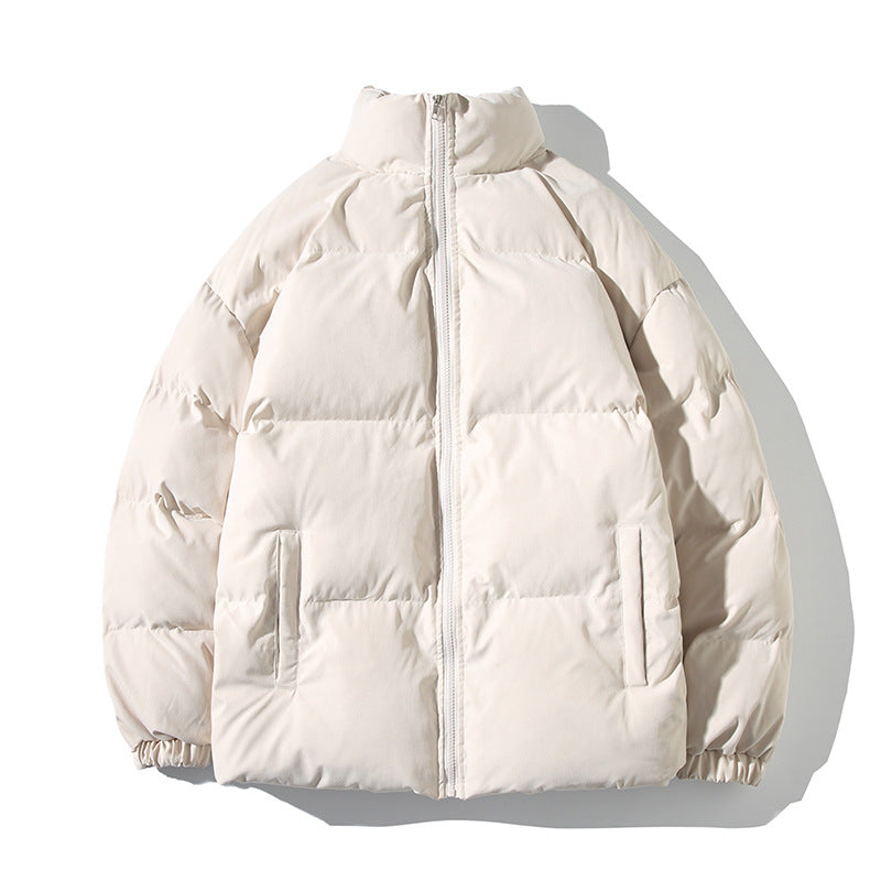 Zaee Puffy Jacket-Zaee collection-M-Beige-Zaee collection