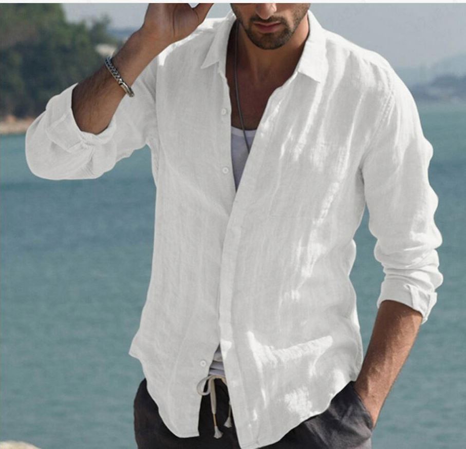 aries' linen shirt