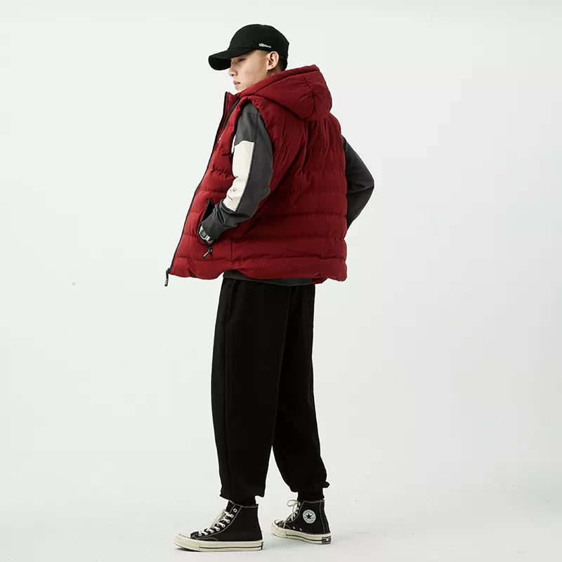 Zaee Hooded Puffer Vest